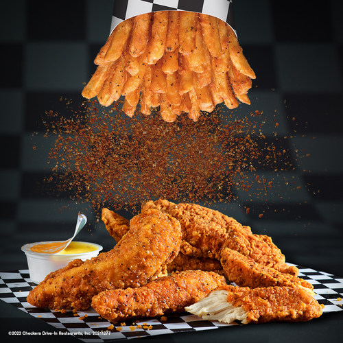 Checkers and Rally Fry Seasoned Chicken Tenders
